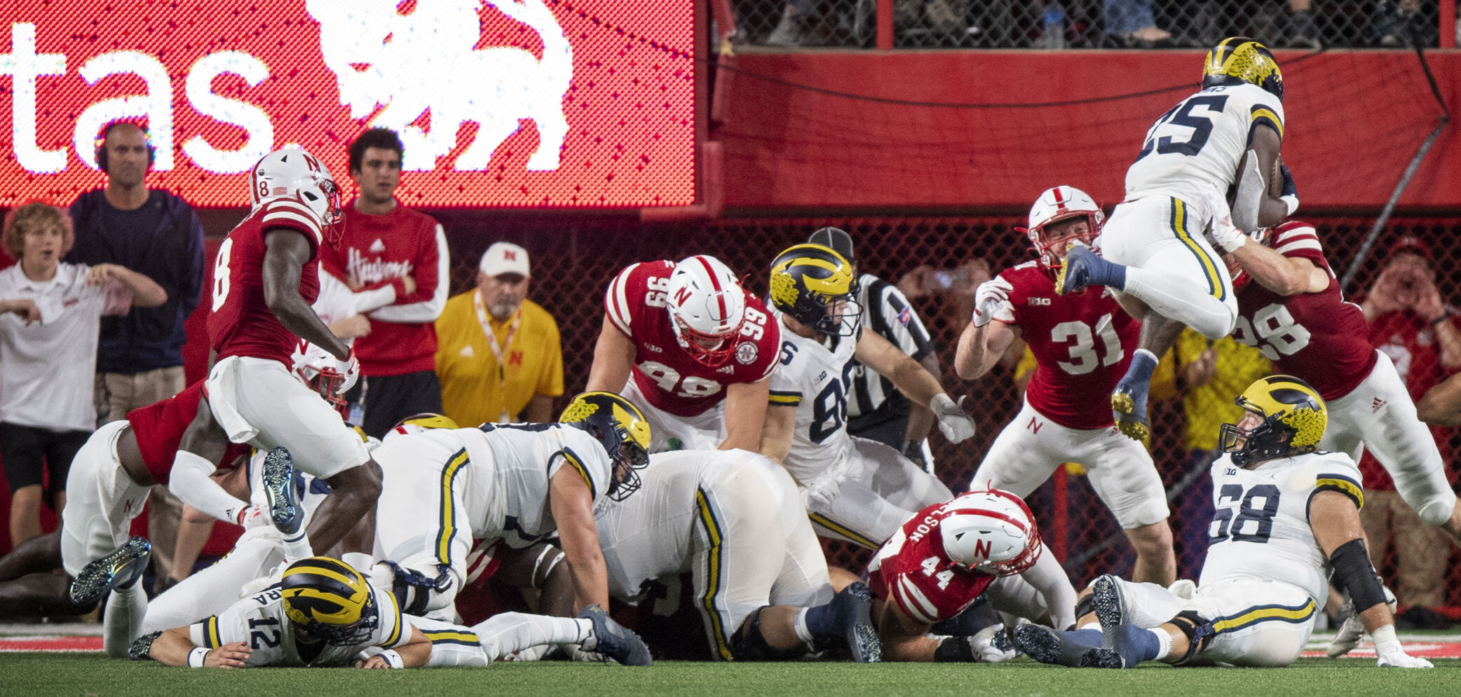 Michigan vs. Nebraska, 10.9